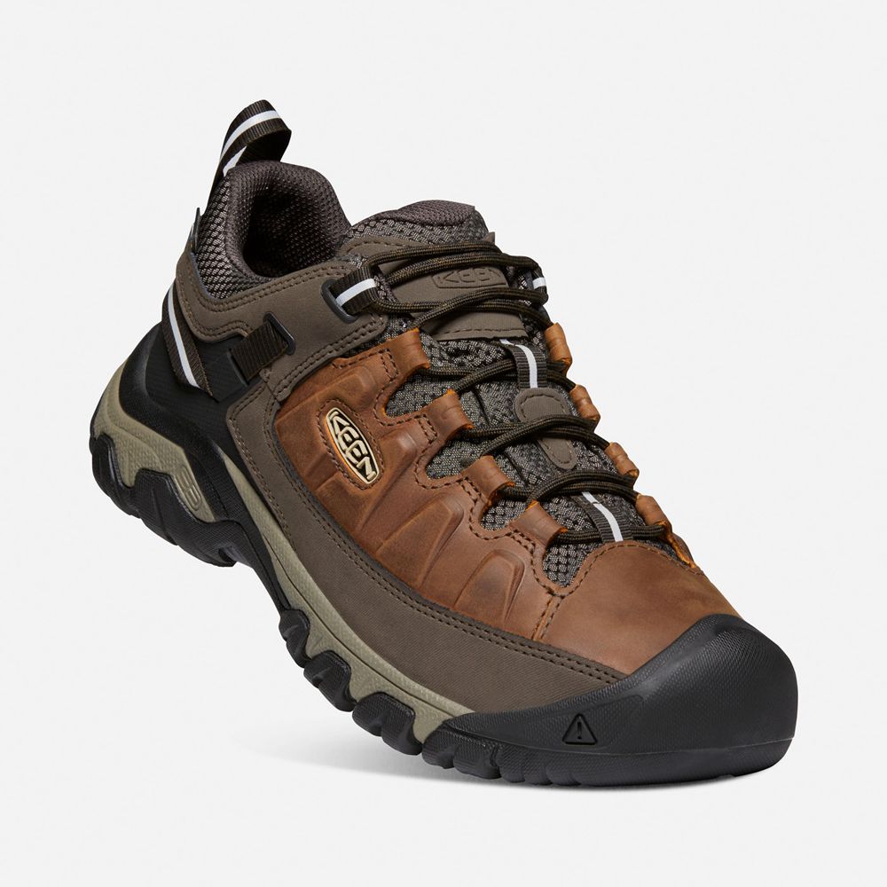 Zapatos de Seguridad Keen Mexico Marrom - Hombre Targhee Iii Waterproof - ZM0563142